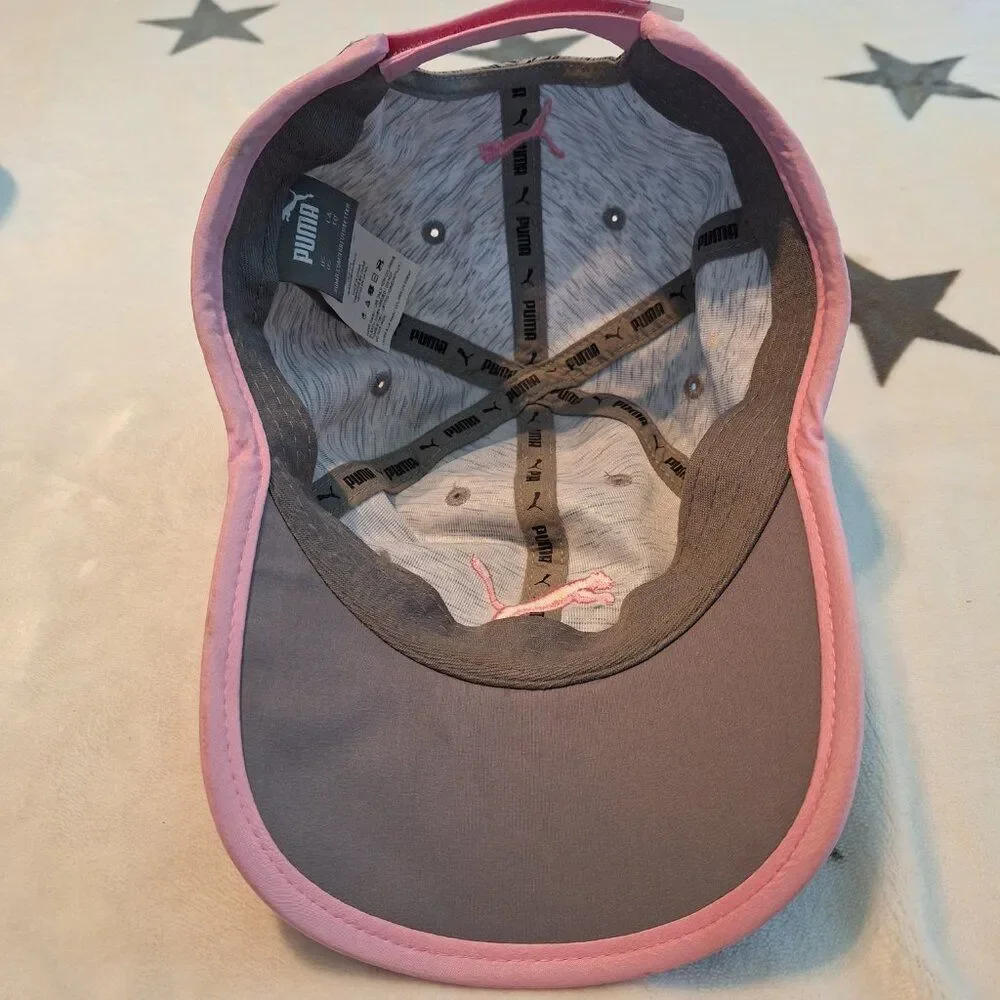 Puma Womens Evercat Taylor Running Cap Grey/Pink - Picture 6 of 9